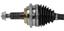 CV Axle Shaft A1 66-1050HD