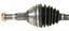 CV Axle Shaft A1 66-1127