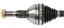 CV Axle Shaft A1 66-1250HD