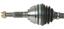 CV Axle Shaft A1 66-1312