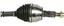 CV Axle Shaft A1 66-1347