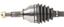 CV Axle Shaft A1 66-1373