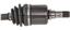 CV Axle Shaft A1 66-1396