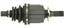 CV Axle Shaft A1 66-1424