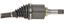 CV Axle Shaft A1 66-1465HD