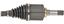 CV Axle Shaft A1 66-1518HD