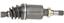 CV Axle Shaft A1 66-1543