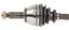 1990 Mercury Topaz CV Axle Shaft A1 66-2003