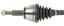 1991 Mercury Topaz CV Axle Shaft A1 66-2017