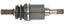 CV Axle Shaft A1 66-2017