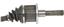 1993 Mercury Cougar CV Axle Shaft A1 66-2023