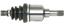 1993 Mercury Topaz CV Axle Shaft A1 66-2032