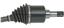 CV Axle Shaft A1 66-2037