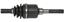 CV Axle Shaft A1 66-2084