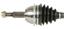 CV Axle Shaft A1 66-2091