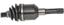 CV Axle Shaft A1 66-2150