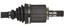 CV Axle Shaft A1 66-2162