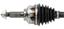 CV Axle Shaft A1 66-2167