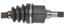 CV Axle Shaft A1 66-3007