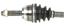 CV Axle Shaft A1 66-3092