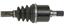 CV Axle Shaft A1 66-3184