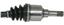 CV Axle Shaft A1 66-3302