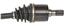 CV Axle Shaft A1 66-3317