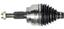 CV Axle Shaft A1 66-3404