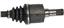 CV Axle Shaft A1 66-3419