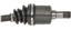 CV Axle Shaft A1 66-3454