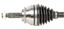 CV Axle Shaft A1 66-3486