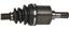 CV Axle Shaft A1 66-3490