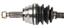 2012 Jeep Compass CV Axle Shaft A1 66-3511