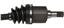 CV Axle Shaft A1 66-3558