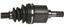 CV Axle Shaft A1 66-3587