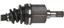 CV Axle Shaft A1 66-3593