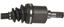 CV Axle Shaft A1 66-3596