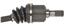 CV Axle Shaft A1 66-3656