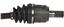 CV Axle Shaft A1 66-3720