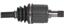 CV Axle Shaft A1 66-4252