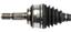 CV Axle Shaft A1 66-5252