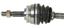 2001 Nissan Almera CV Axle Shaft A1 66-6200