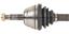 CV Axle Shaft A1 66-7003