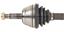 CV Axle Shaft A1 66-7011