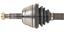 CV Axle Shaft A1 66-7014