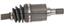 CV Axle Shaft A1 66-7024