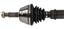 CV Axle Shaft A1 66-7100