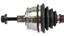 CV Axle Shaft A1 66-7329