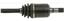 CV Axle Shaft A1 66-8152