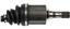 CV Axle Shaft A1 66-8172